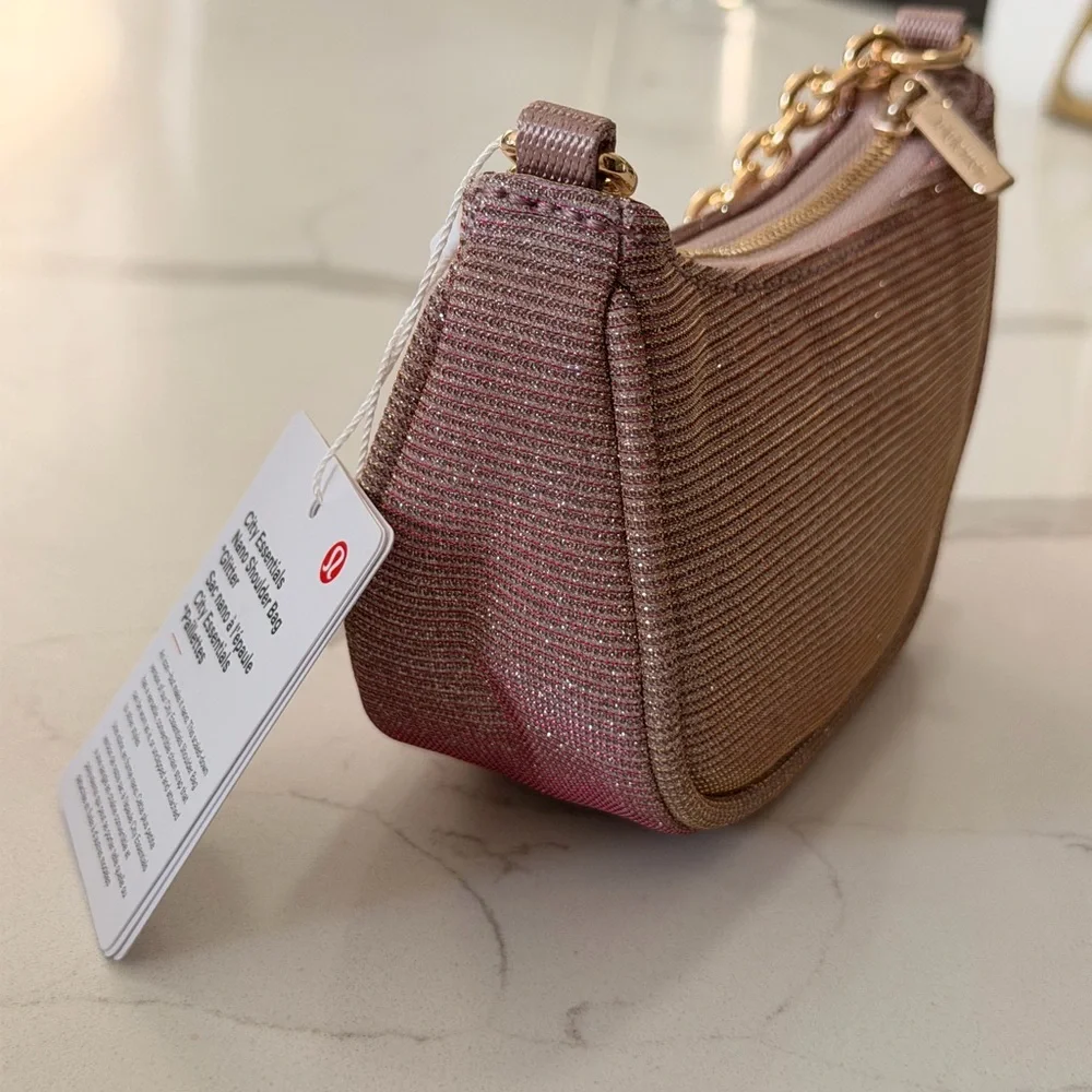 lululemon pink Glitter Nano Bag - Picture 9 of 11